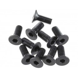 Arrma Screw Hex Socket M3x8mm Flat Head (10)