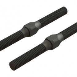 Arrma Steel Turnbuckle M4x48mm Black (2)