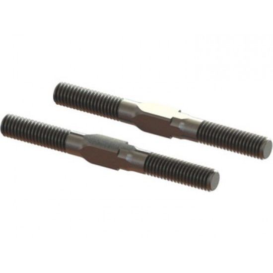 Arrma Steel Turnbuckle M5x50mm Silver (2)