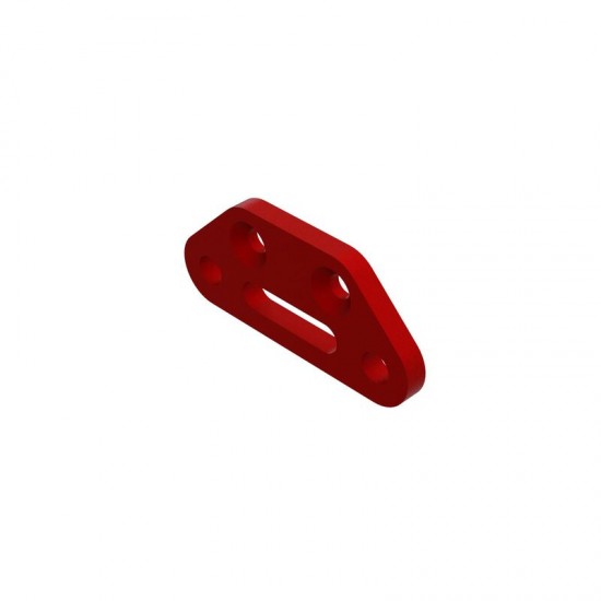 Arrma Aluminum Front Suspension Mount Red