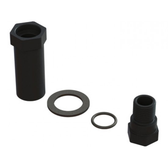 Arrma Aluminum Servo Saver Hub Set Black