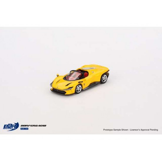 BBR 1/64 2024 Ferrari Daytona SP3, giallo modena