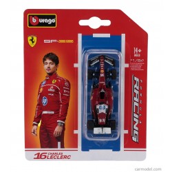 BBurago 1/64 F1 SF-25 Team Scuderia Ferrari HP N.16 season 2025 Charles Leclerc