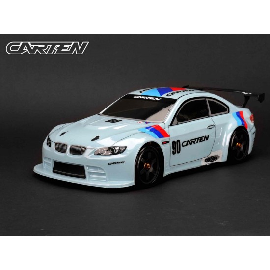 CARTEN GT2 Body TC (190mm), Gray Painted & Precut
