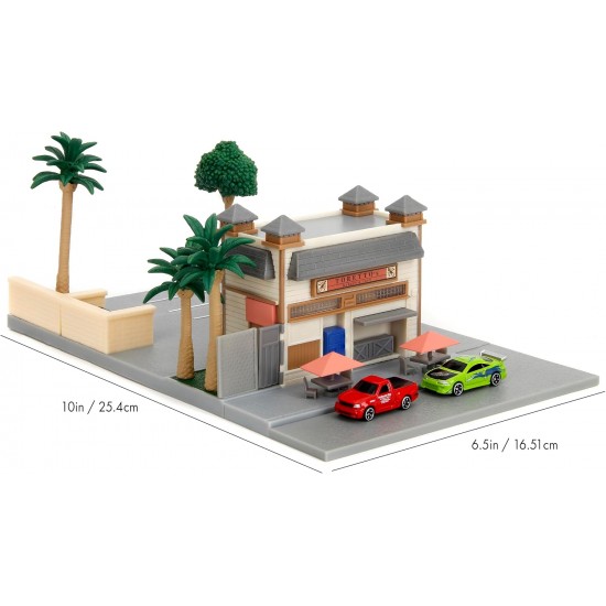 Jada Fast&Furious Nano Scene, Toretto Cafe