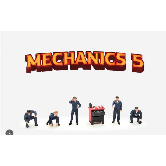American Diorama 1/64 Figures set - Mechanics 5