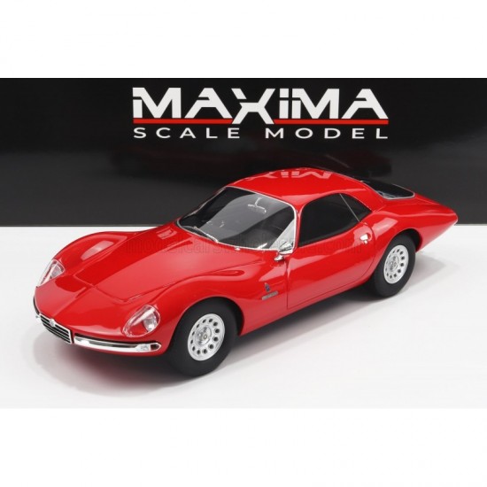 Maxima 1/18 Alfa Romeo Giulia TZ2 Coupe Pinifarina 1965 Alfa Red