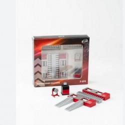 Diorama 1/64 Horsepower machine, red