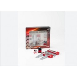 Diorama 1/64 Horsepower machine, red