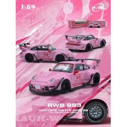 ModelModel 1/64 RWB 993 #98 *Hooters*, matte pink