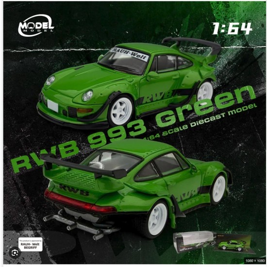 ModelModel 1/64 RWB 993, green