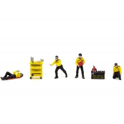 American Diorama 1/64 Mechanic III Figure Set Mooneyes