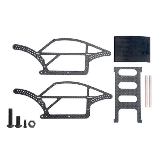 Furitek Bettle Carbon Fiber Comp Chassis for Traxxas TRX-4M