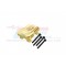 GPM TRX-4M Brass Front/Rear Axle Cover (1kom)