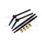 GPM TRX-4M Medium Carbon Steel Front CVD, Rear AXLE Shafts set and 5mm spacers
