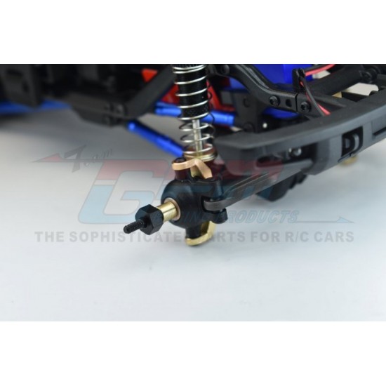GPM TRX-4M Medium Carbon Steel Front CVD, Rear AXLE Shafts set and 5mm spacers