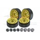 GPM TRX-4M/SCX24 ALU 1.0"  Beadlock Wheel Rims set - različne barve (4kom)