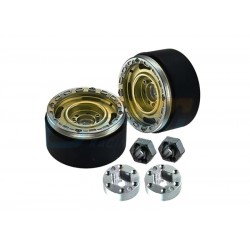 GPM TRX-4M/SCX24 ALU 1.33" Beadlock Wheel Rims set (2kom)- različne barve