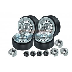 GPM TRX-4M/SCX24 ALU 1.0"  Beadlock Wheel Rims set - različne barve (4kom)