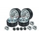 GPM TRX-4M/SCX24 ALU 1.0"  Beadlock Wheel Rims set - različne barve (4kom)