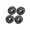 GPM TRX-4M 1.0" Crawler Tires 62mm X 20,5mm With Foam Inserts (4)