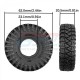 GPM TRX-4M 1.0" Crawler Tires 62mm X 20,5mm With Foam Inserts (4)