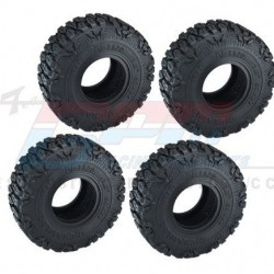GPM TRX-4M 1.0" Crawler Tires 60mm X 22mm With Foam Inserts (4)