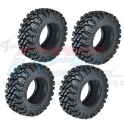 GPM TRX-4M 1.33" Crawler Tires 64mm X 24mm With Foam Inserts (4)
