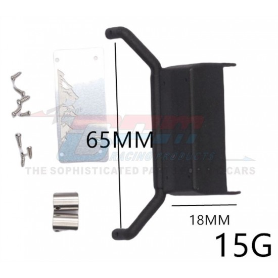 GPM TRX-4M Universal Metal Simulation Oil Tank+Exhaust Pipe