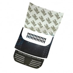 GPM TRX-4M Ford Bronco Middle Trim Panel Plate Of Engine Cover (black)