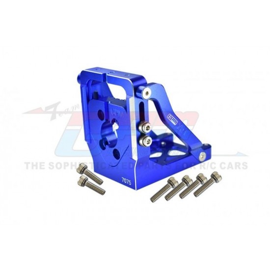 GPM ALU Quick release motor base Traxxas XRT, blue