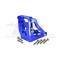 GPM ALU Quick release motor base Traxxas XRT, blue