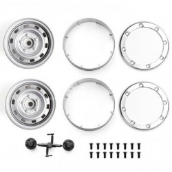 GPM Alu Wheels 1.9" for Crawlers  - Silver (2 platišči)