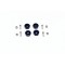 GPM Arrma Aluminium Hex Adapter (12mmX7mm)-BK