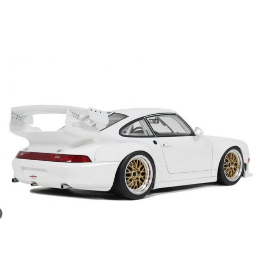 GT Spirit 1/18 Porsche 911 (993) GT2 Evo Grand Prix white 1995