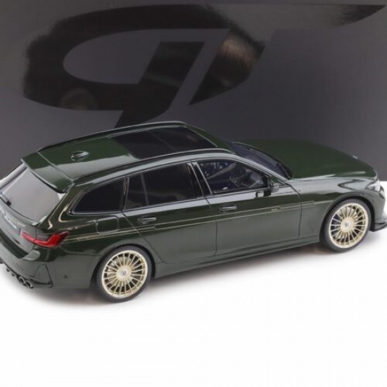 GT Spirit 1/18 BMW 3-Series Alpina B3 Touring SW Station Wagon (G21) 2025, green metallic