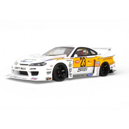 GT Spirit 1/18 Nissan S15 Silvia LB Super Silhouette white 2021