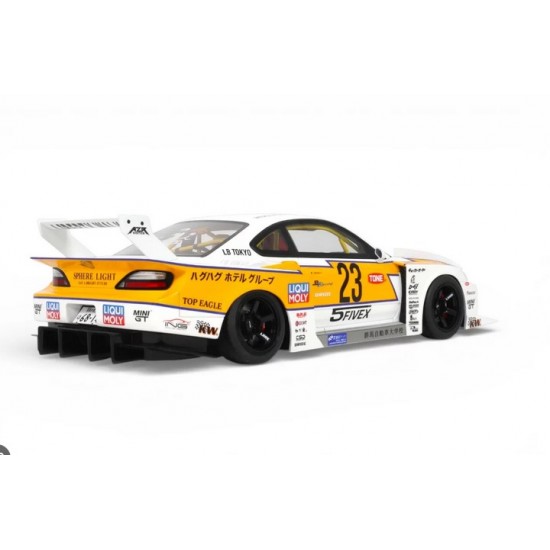 GT Spirit 1/18 Nissan S15 Silvia LB Super Silhouette white 2021