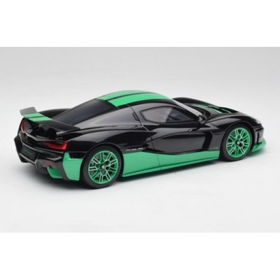 GT Spirit 1/18 Rimac Nevera Record Monochrome Black 2023