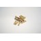 H-Speed 4mm Gold Contact Plug - konektorji - 18mm (10kosov)