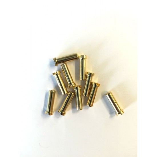 H-Speed 5mm Bullet konektor moški (10kosov)