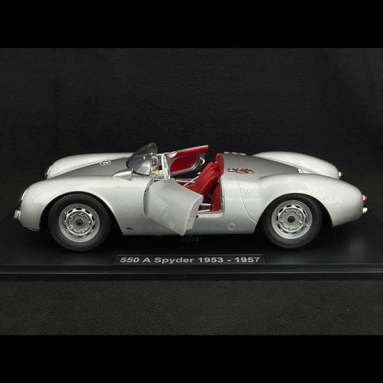 KK Scale 1/12 Porsche 550 A Spyder 1956 Silver