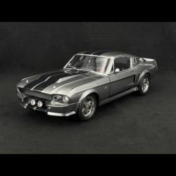 KK Scale 1/12 Ford Mustang Shelby GT500 Eleanor Coupé 1967 metallic grey/black
