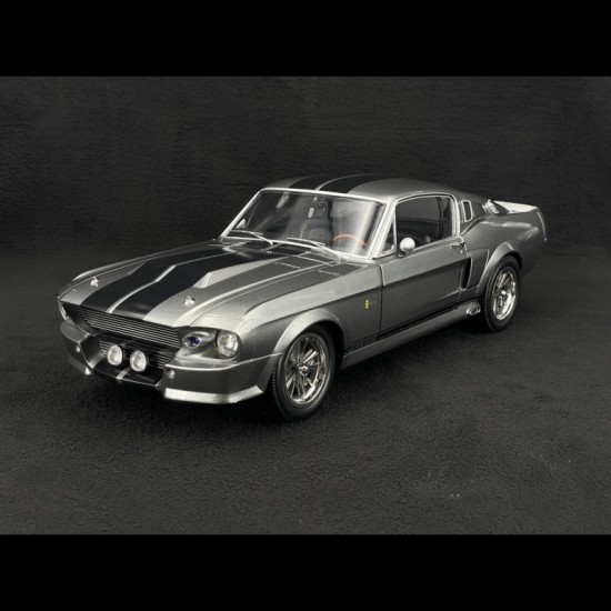 KK Scale 1/12 Ford Mustang Shelby GT500 Eleanor Coupé 1967 metallic grey/black