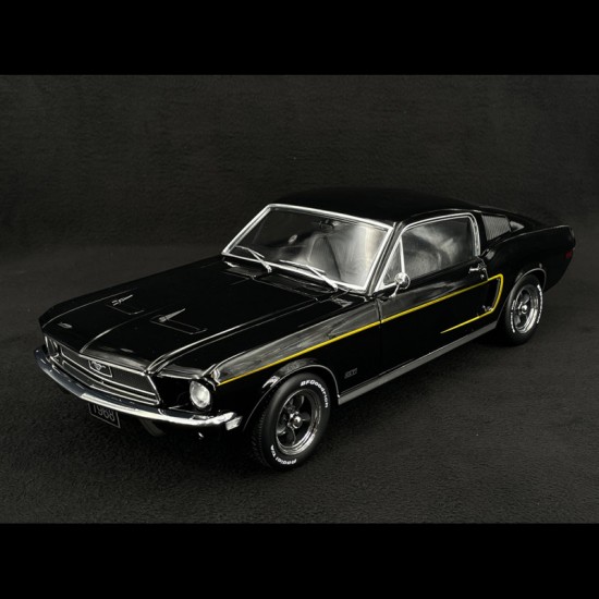 KK Scale 1/12 Ford Mustang GT Fastback 1968 black