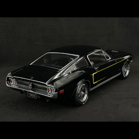 KK Scale 1/12 Ford Mustang GT Fastback 1968 black