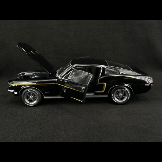 KK Scale 1/12 Ford Mustang GT Fastback 1968 black