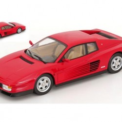 KK Scale 1/18 Ferrari Testarossa 1986, red with beige interior