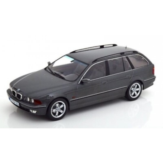 KK Scale 1/18 BMW 5-Series 540d (E39) Touring SW Wagon 1997 metallic gray