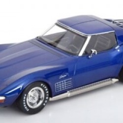 KK Scale 1/18 Chevrolet Corvette C3 1972, blue